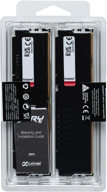 Оперативна пам'ять Kingston FURY DDR5-5600 32768MB PC5-44800 (Kit of 2x16384) Beast AM5 Black (KF556C36BBEK2-32) - зображення 7