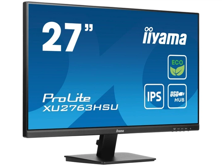 Монітор Iiyama ProLite XU2763HSU-B1 - Фото 3 Монітор Iiyama ProLite XU2763HSU-B1 - зображення 3