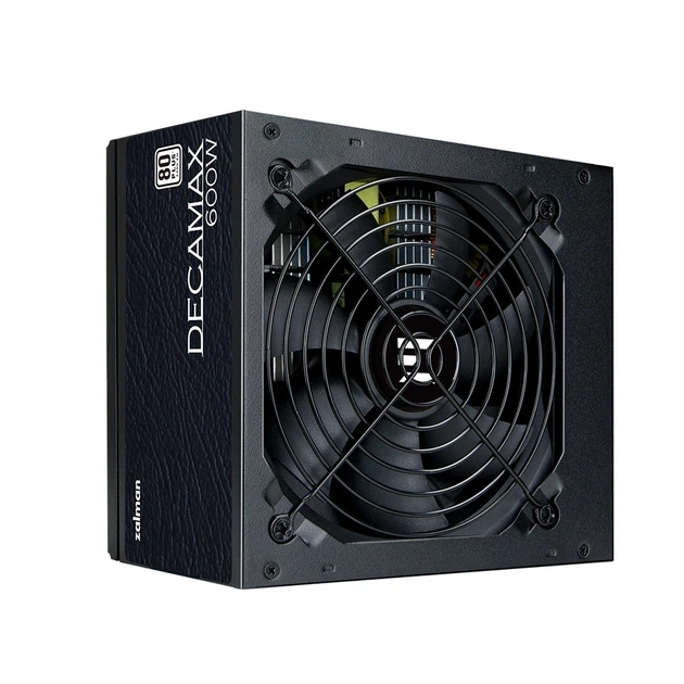 Блок живлення Zalman Decamax (600W) 85%, 80 Plus, 120мм, 1xMB 24pin(20+4), 1xCPU 8pin(4+4), 3xMolex, 6xSATA, 2xPCIe 8pin(6+2) (ZM600-LX3) - Фото 3 Блок живлення Zalman Decamax (600W) 85%, 80 Plus, 120мм, 1xMB 24pin(20+4), 1xCPU 8pin(4+4), 3xMolex, 6xSATA, 2xPCIe 8pin(6+2) (ZM600-LX3) - изображение 3