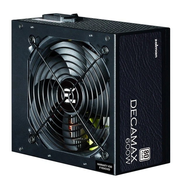 Блок живлення Zalman Decamax (600W) 85%, 80 Plus, 120мм, 1xMB 24pin(20+4), 1xCPU 8pin(4+4), 3xMolex, 6xSATA, 2xPCIe 8pin(6+2) (ZM600-LX3) - Фото 7 Блок живлення Zalman Decamax (600W) 85%, 80 Plus, 120мм, 1xMB 24pin(20+4), 1xCPU 8pin(4+4), 3xMolex, 6xSATA, 2xPCIe 8pin(6+2) (ZM600-LX3) - изображение 7