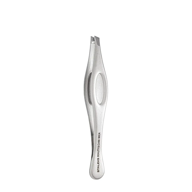Пинцет для бровей Staleks Beauty & Care скошенный TBC-20/4 - изображение 2