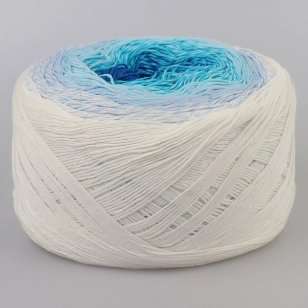 YarnArt Rosegarden, №305 - тонка літня бавовняна пряжа 250 г / 1000 м, 100% бавовна, для ажурних виробів, топів і шалей - зображення 3