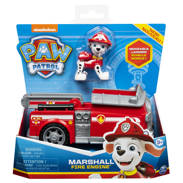 Paw patrol figures shop for fire truck