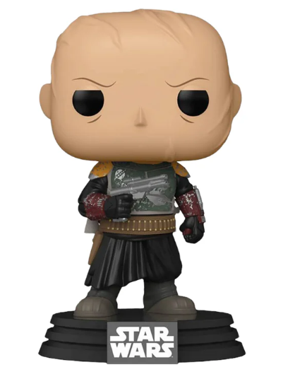 Фігурка Funko Pop! STAR WARS: The Mandalorian — #490 Boba Fett (without Helmet), Боба Фетт без шолома (Ексклюзив) - зображення 2