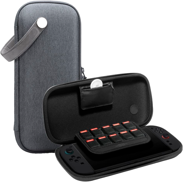 Etui Spigen Klasden Pouch do Nintendo Switch 2 Grey (8800283313369) - Zdjęcie 1 Etui Spigen Klasden Pouch do Nintendo Switch 2 Grey (8800283313369) - obraz 1