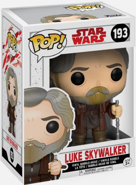 Фигурка Funko Pop STAR WARS: THE LAST JEDI — #193 Luke Skywalker, Люк Скайуокер - Фото 1 Фигурка Funko Pop STAR WARS: THE LAST JEDI — #193 Luke Skywalker, Люк Скайуокер - изображение 1