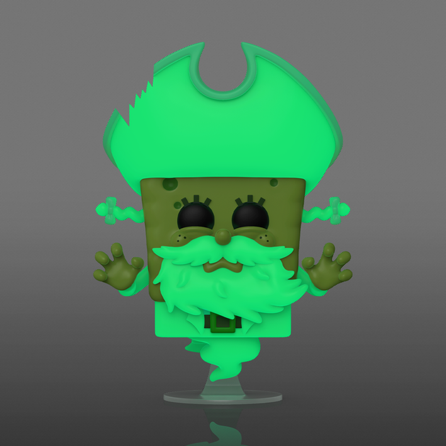 Фигурка Funko Pop [Glow in the Dark] NICKELODEON: SPONGEBOB — #1943 SpongeBob as the Flying Dutchman, Губка Боб в роли Летучего Голландца - изображение 2