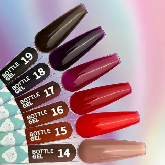 Рідкий гель для нігтів You Are Cute Bottle Gel №17 15 мл - Фото 4 Рідкий гель для нігтів You Are Cute Bottle Gel №17 15 мл - изображение 4
