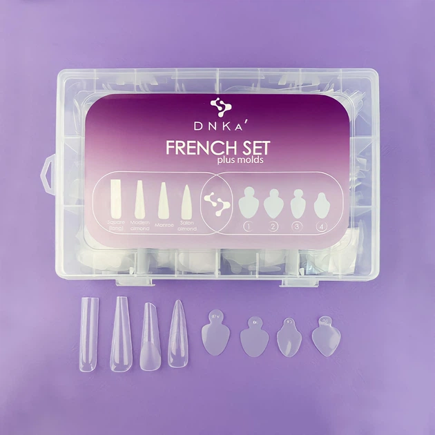 Френч сет (верхні форми + молди) DNKa French Set plus molds 192/96 шт - изображение 2