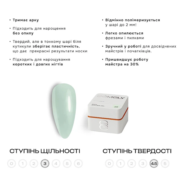 Фаст Білдер гель GÉMELY ex GA&MA Fast Builder gel 028 15 мл - изображение 6