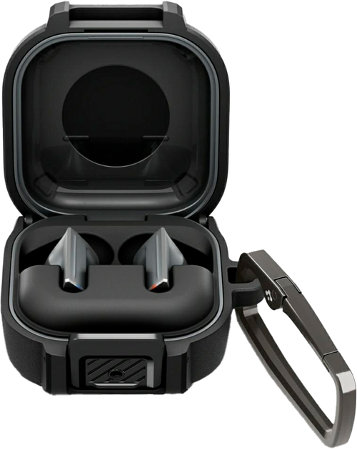 Etui Spigen Lock Fit do Samsung Galaxy Buds4 / Buds4 Pro Black (8800337243338) - obraz 2