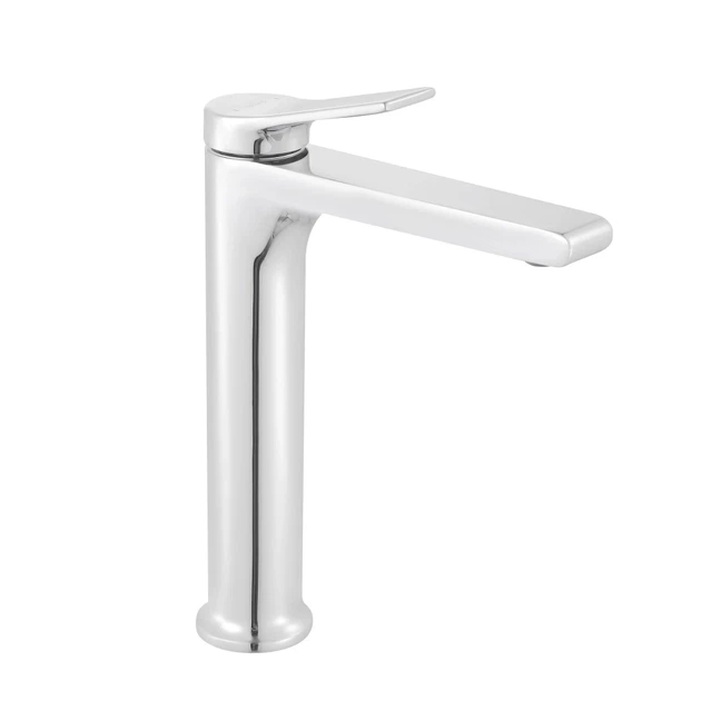 Комплект Qtap Cardinal 500×380 White: накладна раковина + змішувач Arvin Chrome + донний клапан PU02 + сифон - зображення 7