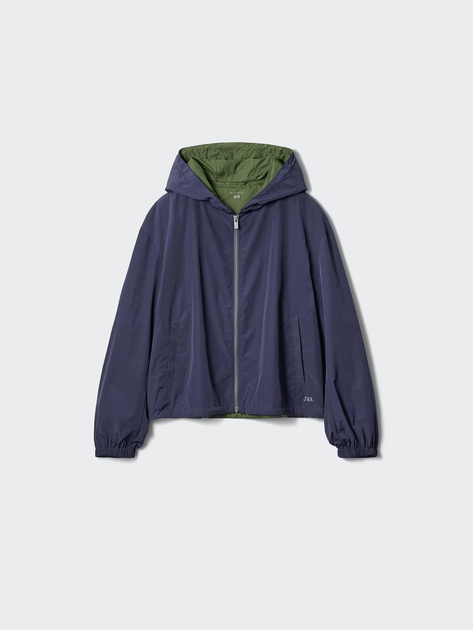 Парка Uniqlo розмір L темно синя (69) (484022) - изображение 4