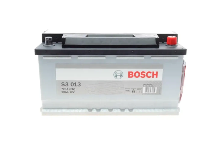 Акумулятор Bosch 12В/90Аг/720А/20,43кг BOSCH 0 092 S30 130 Bosch (0092S30130) - Фото 1 Акумулятор Bosch 12В/90Аг/720А/20,43кг BOSCH 0 092 S30 130 Bosch (0092S30130) - изображение 1