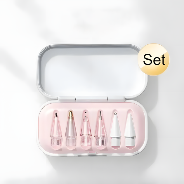 Набор сменных наконечников для Apple Pencil 6 шт в кейсе - изображение 2