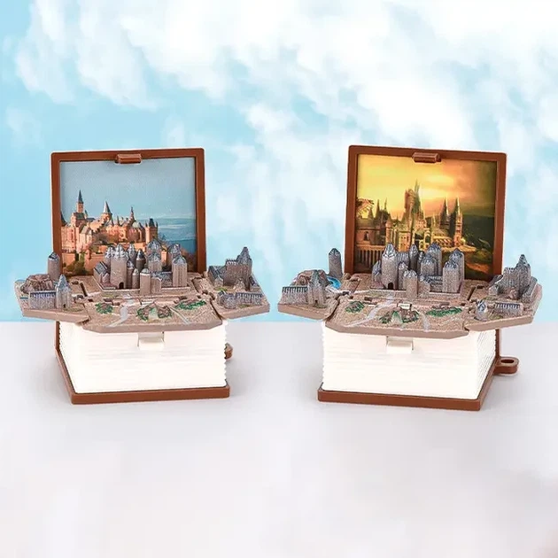 3D Брелок в виде складной книги " Замок Гарри Поттера" - Фото 6 3D Брелок в виде складной книги " Замок Гарри Поттера" - изображение 6