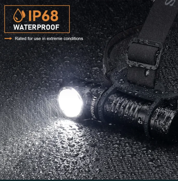 Фонарь налобный Sofirn HS41 SST20 5000K + аккумулятор 21700 5000mah Black - изображение 7