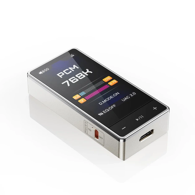 ЦАП із підсилювачем для навушників FiiO QX13 Titanium Gold - Фото 2 ЦАП із підсилювачем для навушників FiiO QX13 Titanium Gold - зображення 2