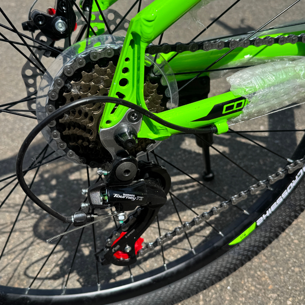 Велосипед CrossBike 26" Compass Рама 12.5" green-black - зображення 6