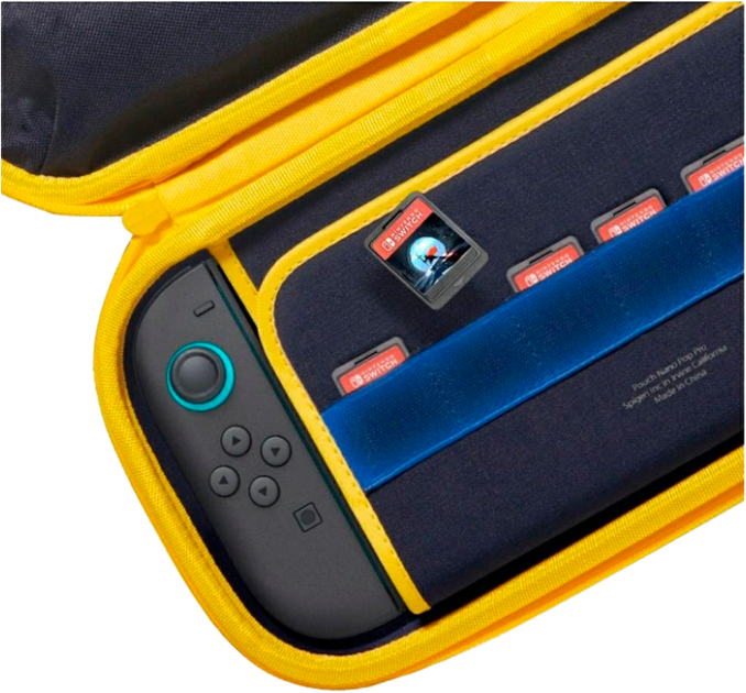 Etui Spigen Nano Pop do Nintendo Switch 2 Blue (8800283304008) - Zdjęcie 4 Etui Spigen Nano Pop do Nintendo Switch 2 Blue (8800283304008) - obraz 4