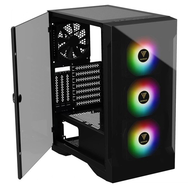 Корпус GAMDIAS TALOS E2 Elite Mid-Tower PC Case - Фото 5 Корпус GAMDIAS TALOS E2 Elite Mid-Tower PC Case - зображення 5