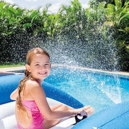 Водная горка, детский надувной игровой центр - Intex 58849 Water Slide, 333 х 206 х 117 см - Фото 6 Водная горка, детский надувной игровой центр - Intex 58849 Water Slide, 333 х 206 х 117 см - изображение 6