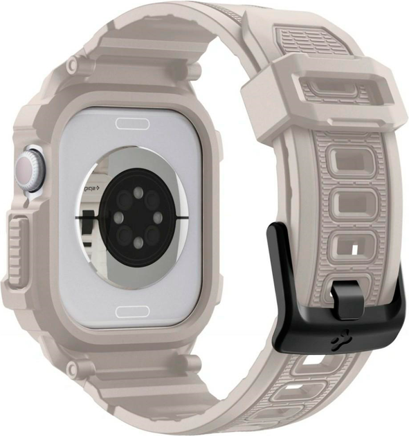 Pasek z etui Spigen Rugged Armor Pro V2 do Apple Watch 10 / 11 46mm Beige (8800283316384) - obraz 3