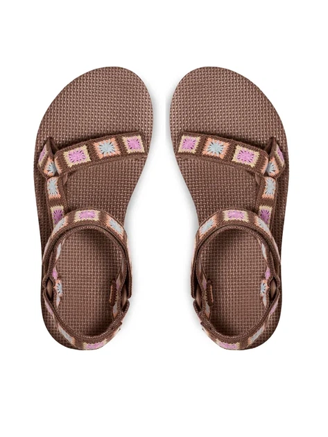 Жіночі повсякденні босоніжки Teva Flatform Universal Crochet 1150210 коричневі босоніжки на платформі Розмір 37 - Фото 5 Жіночі повсякденні босоніжки Teva Flatform Universal Crochet 1150210 коричневі босоніжки на платформі Розмір 37 - изображение 5