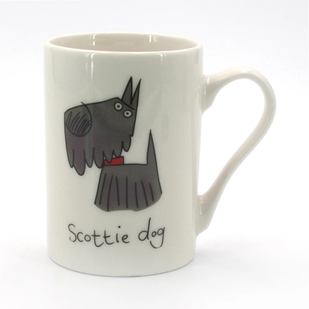 Кружка фарфоровая Milika Scottie Dog 320мл (M0520-KLS7-R133A) - Фото 1 Кружка фарфоровая Milika Scottie Dog 320мл (M0520-KLS7-R133A) - изображение 1