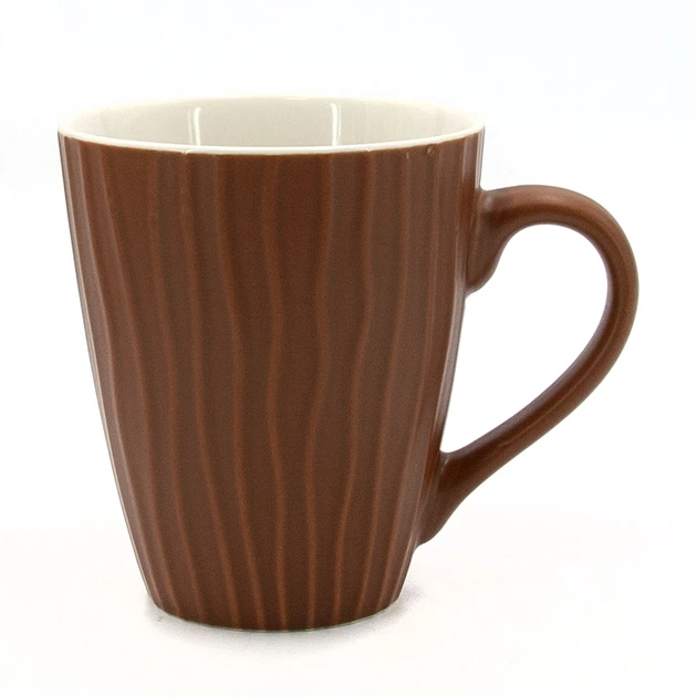 Кухоль Milika Bark Brown 330 мл (M0520-RX-N250688Brown) - Фото 1 Кухоль Milika Bark Brown 330 мл (M0520-RX-N250688Brown) - зображення 1