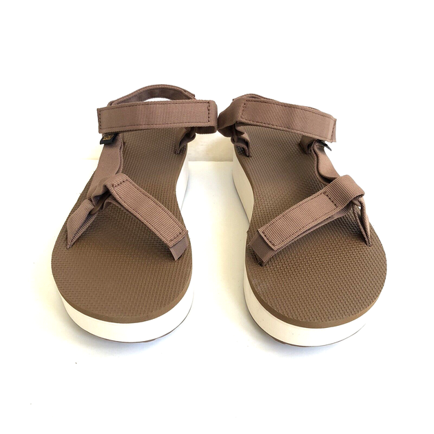 Жіночі сандалі Teva Flatform Universal з ремінцем літні комфортні коричневі 37 - Фото 1 Жіночі сандалі Teva Flatform Universal з ремінцем літні комфортні коричневі 37 - изображение 1