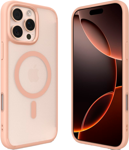 Etui Spigen Ultra Hybrid MagFit do Apple iPhone 16 Pro Frost Rose (8809971239028) - obraz 2