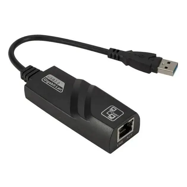 Сетевой адаптер USB 3.0 — Ethernet RJ45 Gigabit Lan 10/100/1000 Мбит/с - изображение 2
