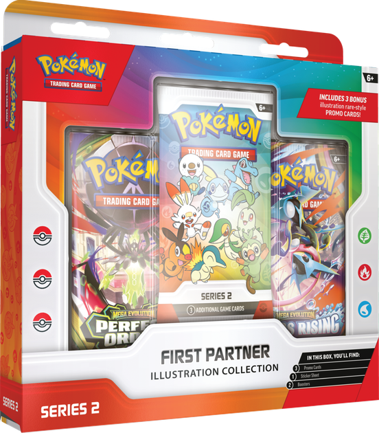 Zestaw kart Pokemon TCG: First Partner Illustration Collection - Series 2 (196214139763) - Zdjęcie 3 Zestaw kart Pokemon TCG: First Partner Illustration Collection - Series 2 (196214139763) - obraz 3