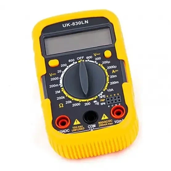 Цифровий мультиметр DT-830LN (UK-830LN) з підсвіткою дисплея - изображение 3
