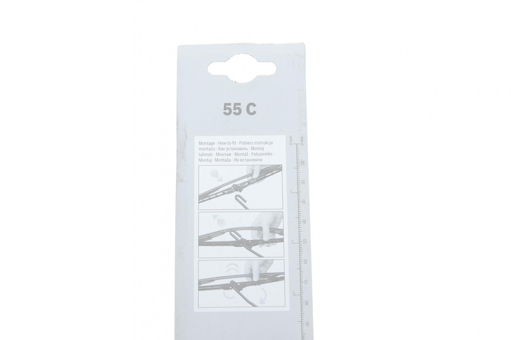 Щітка склоочисника каркасна Bosch ECO V3 550мм 55C - зображення 2