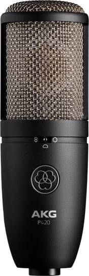 Конденсаторний мікрофон AKG P-420 (9002761037067) - Фото 1 Конденсаторний мікрофон AKG P-420 (9002761037067) - зображення 1
