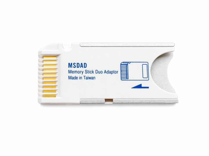 Переходник Memory Stick длинный на MS Memory Stick Pro Duo - Б/У - изображение 2