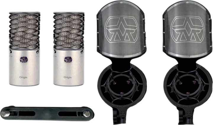 Para mikrofonów pojemnościowych Aston Microphones Origin Stereo Pair (5060458750822) - Zdjęcie 2 Para mikrofonów pojemnościowych Aston Microphones Origin Stereo Pair (5060458750822) - obraz 2