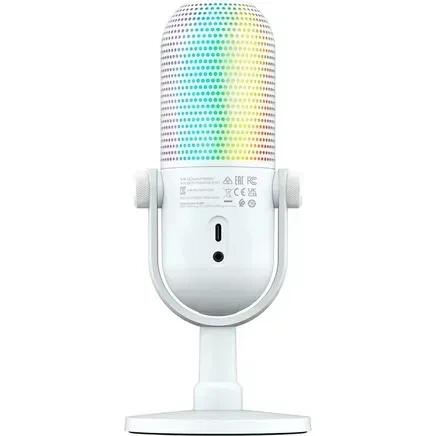 Микрофон Razer Seiren V3 Chroma White (RZ19-05060200-R3M1) - Фото 4 Микрофон Razer Seiren V3 Chroma White (RZ19-05060200-R3M1) - изображение 4