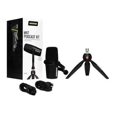 Микрофон Shure MV7-K-BNDL (48550) - Фото 5 Микрофон Shure MV7-K-BNDL (48550) - изображение 5