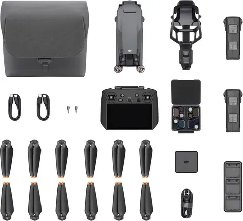 Квадрокоптер DJI Mavic 3 Pro Fly More Combo with DJI RC Pro (CP.MA.00000662.01) - Фото 12 Квадрокоптер DJI Mavic 3 Pro Fly More Combo with DJI RC Pro (CP.MA.00000662.01) - изображение 12