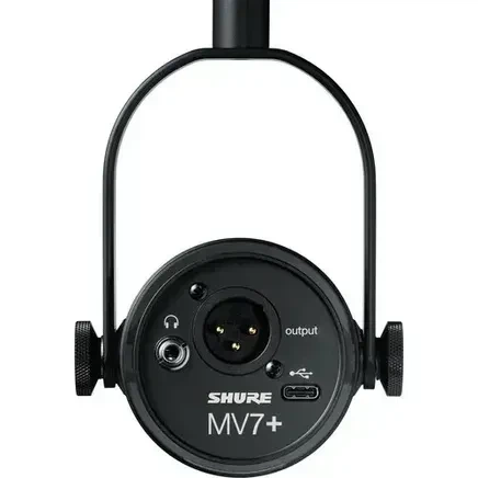 Микрофон Shure MV7+ (MV7+-K) - Фото 4 Микрофон Shure MV7+ (MV7+-K) - изображение 4