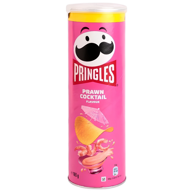 Чипсы Pringles Prawn Cocktail 165 г - Фото 1 Чипсы Pringles Prawn Cocktail 165 г - изображение 1