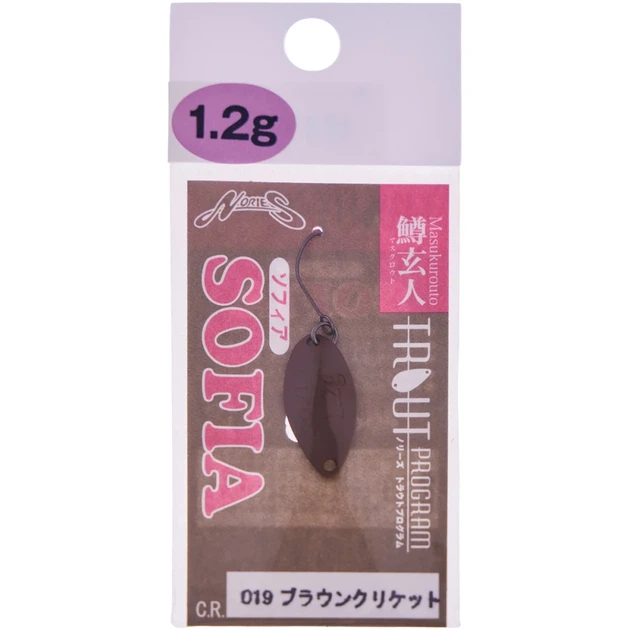 Блесна Nories Masukurouto Sofia 22mm 1.2g #019 - изображение 2