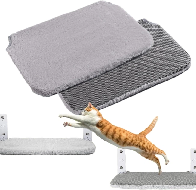 Змінний чохол для віконного гамака-лежанки для котів (Розмір M) - Фото 1 Змінний чохол для віконного гамака-лежанки для котів (Розмір M) - зображення 1