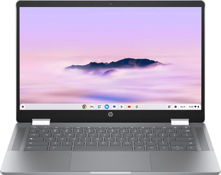 Сенсорный ноутбук 14" HP Chromebook Plus x360 14b (cd0004ns) Intel Core i3-N305 RAM 8GB UFS 256GB 10год батарея ChromeOS (UKR) (102128100) - изображение 2