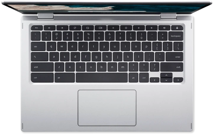 Сенсорний ноутбук 13.3" Acer Chromebook Spin 513 (CP513-1H-S3XM) Qualcomm Snapdragon 7180c Lite RAM 4GB eMMC 64GB 13год батарея ChromeOS Алюмінієвий корпус (UKR) (102100987) - Уцінка - зображення 4