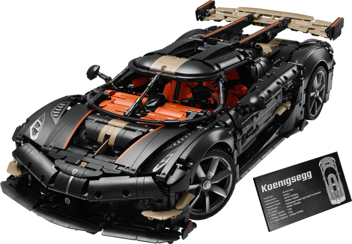 Zestaw klocków LEGO Technic Koenigsegg Sadair's Spear Megacar 4104 elementy (42232) - Zdjęcie 2 Zestaw klocków LEGO Technic Koenigsegg Sadair's Spear Megacar 4104 elementy (42232) - obraz 2