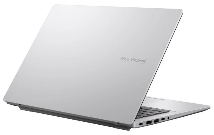 Ноутбук ASUS Vivobook 14 X1407QA; Copilot+ PC (X1407QA-LY043W) Cool Silver - Фото 7 Ноутбук ASUS Vivobook 14 X1407QA; Copilot+ PC (X1407QA-LY043W) Cool Silver - зображення 7